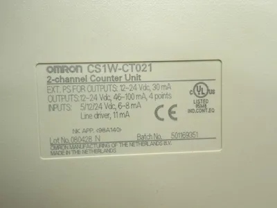 Used OMRON CS1WCT021 Counters/Timers Ohio US | HGR 24 #750621