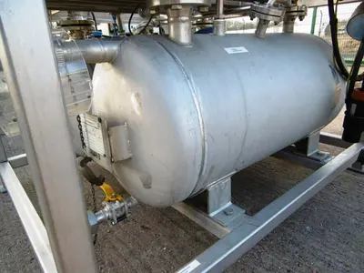Robatel BXP 360 centrifugal extractor, 316L SS.