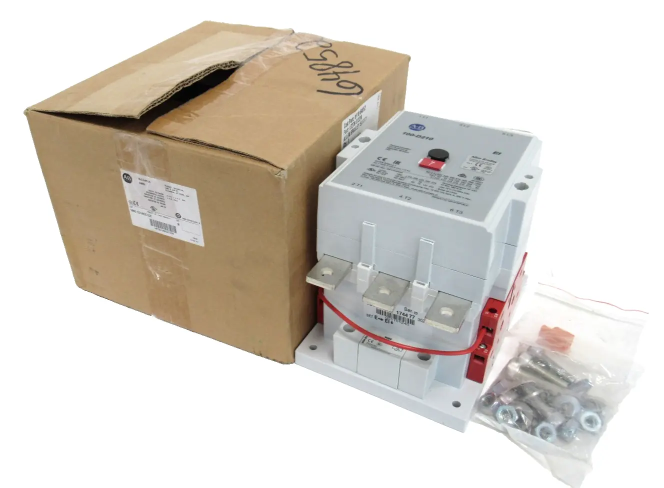 ALLEN BRADLEY 100S-D210EZJ22C SAFETY CONTACTOR SER.B (NEW SURPLUS)