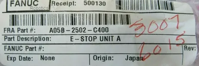 NEW FANUC A05B-2502-C400 POWER SUPPLY A05B2502C400