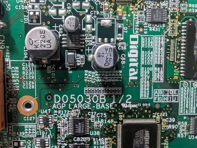 Digital D05030B 1/2 AGP Large Base Accelerated Graphic Port Board Used