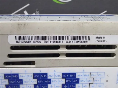 Westinghouse Emerson 1C31227G02 Ovation Analog Input Module Rev. 05 Used