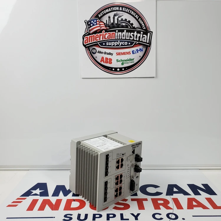 Used Allen-Bradley 1783-HMS4EG8CGN PLC Ethernet Equipment California US | American Industrial Supply Co. #1513413