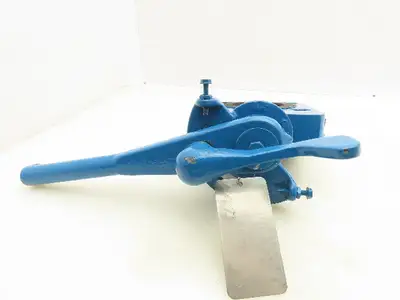 Media Valve Co. WCB-1500WP CS-CS-NR Butterfly Valve 2-3/8" 10" Lock Down Handle