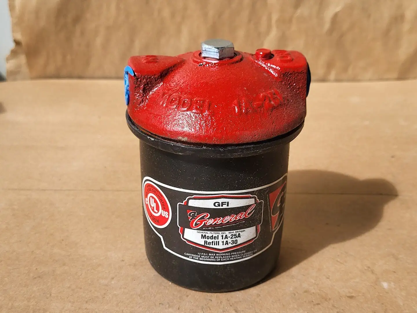 NEW GENERAL FILTERS 1A-25A