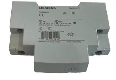NEW SIEMENS 3RV1902-1AP0 UNDER-VOLTAGE RELEASE 3RV19021AP0