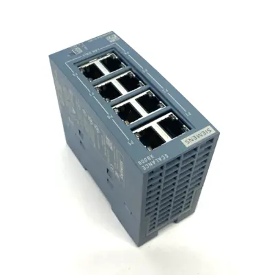 USED SIEMENS SCALANCE XB008 INDUSTRIAL ETHERNET SWITCH 8-PORT