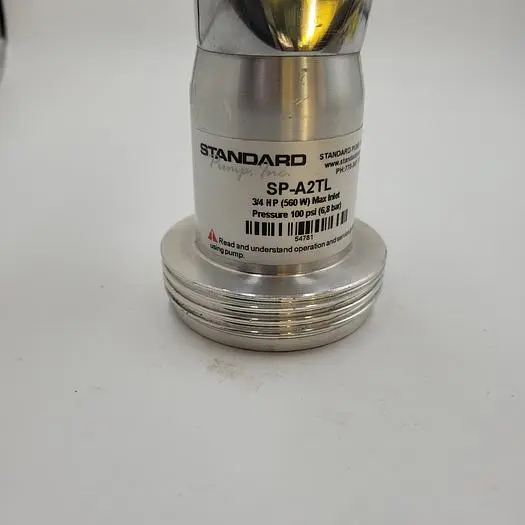 Used STANDARD SP-A2TL STANDARD AIR MOTOR FOR DRUM PUMPS 3/4 HP 560 W 100 PSI Hydraulic and Pneumatic Motors Michigan US | ND Industrial Surplus #1226695