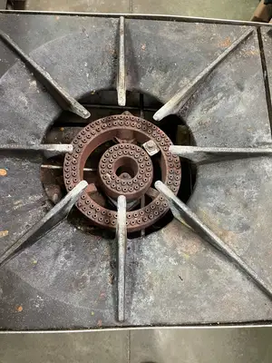 Used Jade Used Jade Range JSP-182 2 Burner Commercial Stock Pot Range, Natural Gas Commercial Ranges Illinois US | Falcon Restaurant Supply #1376196