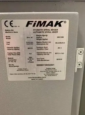 USED FIMAK SPM-80