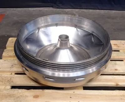 Westfalia DA 100-06-117 nozzle centrifuge, 316SS.