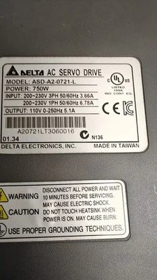 USED DELTA ASD-A2-0721-L