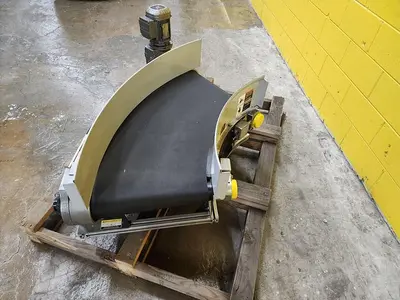Used 2014 TRANSNORM BELTED CURVE CONVEYOR Belt Conveyors Wisconsin US | Packer City Sales #1297971
