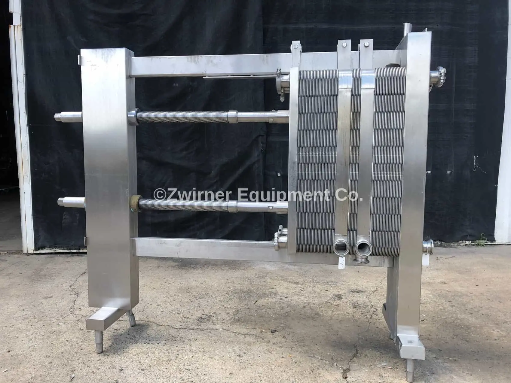 APV SR310 Stainless Steel Plate Heat Exchange Frame