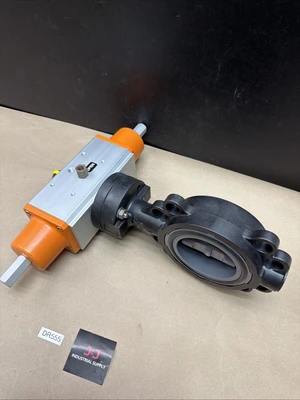 New Old Stock Georg Fischer 199.240.004 Actuated Valve DN80 3" PA 35 Warranty