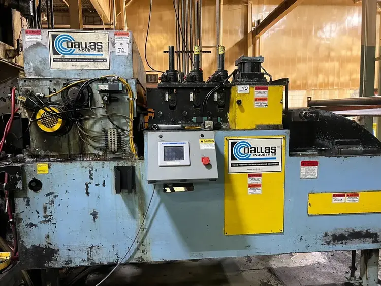 Used DALLAS 40,000LB X 48" X .100" Coil Feed Lines Tennessee US | Timco, Inc. #1512608