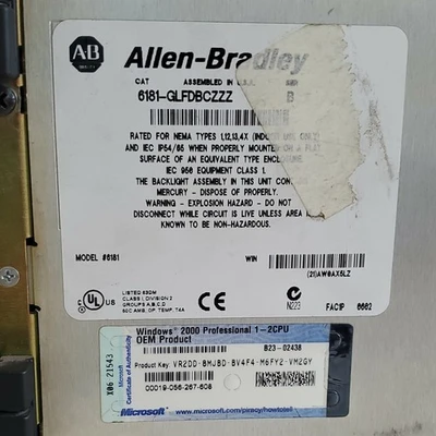 USED Allen-Bradley 6181-GLFDBCZZZ