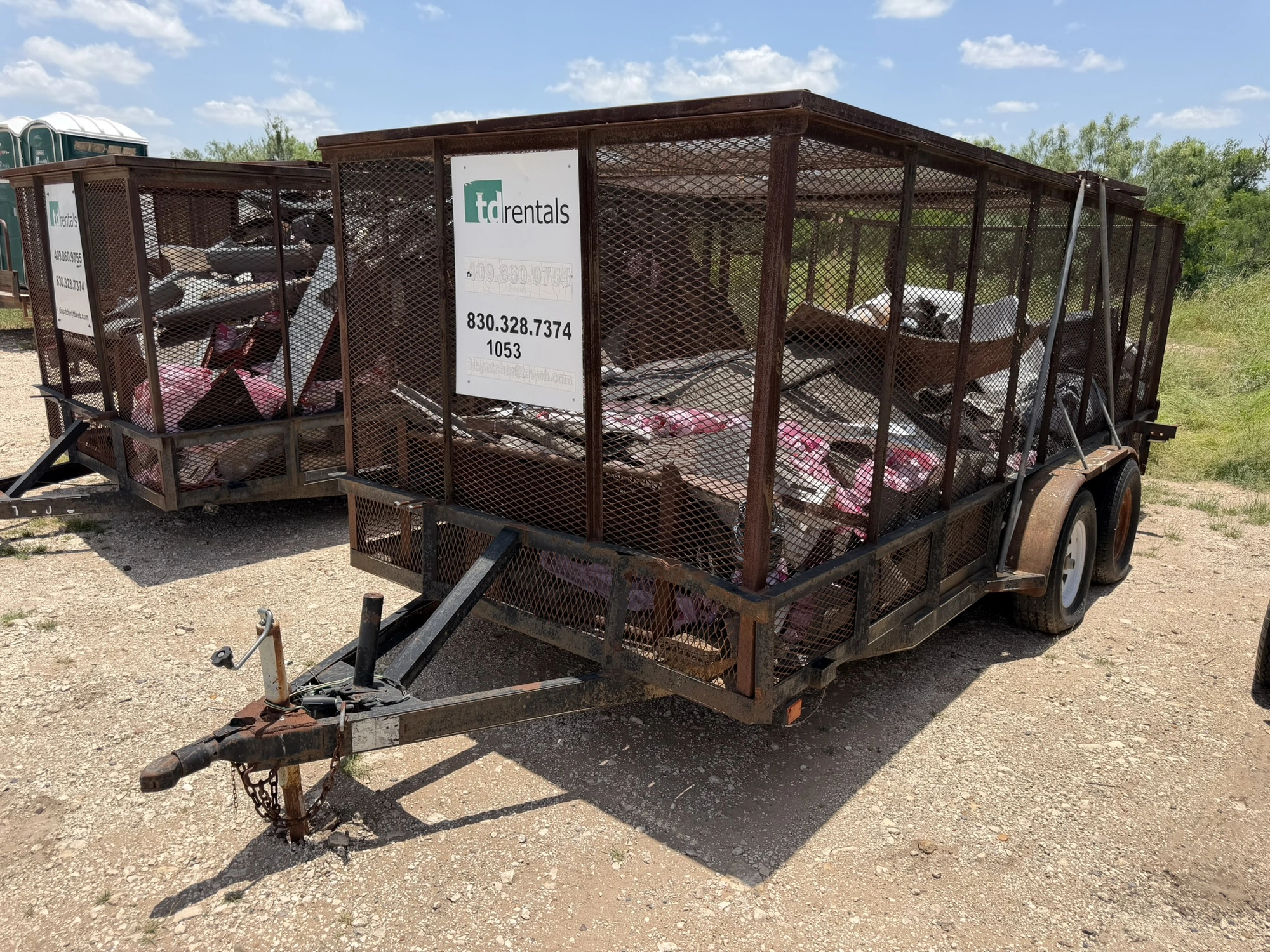 Used ASSEMBLED TRASH TRAILER Cargo Trailers Texas US | Miedema Asset Management Group #1312360