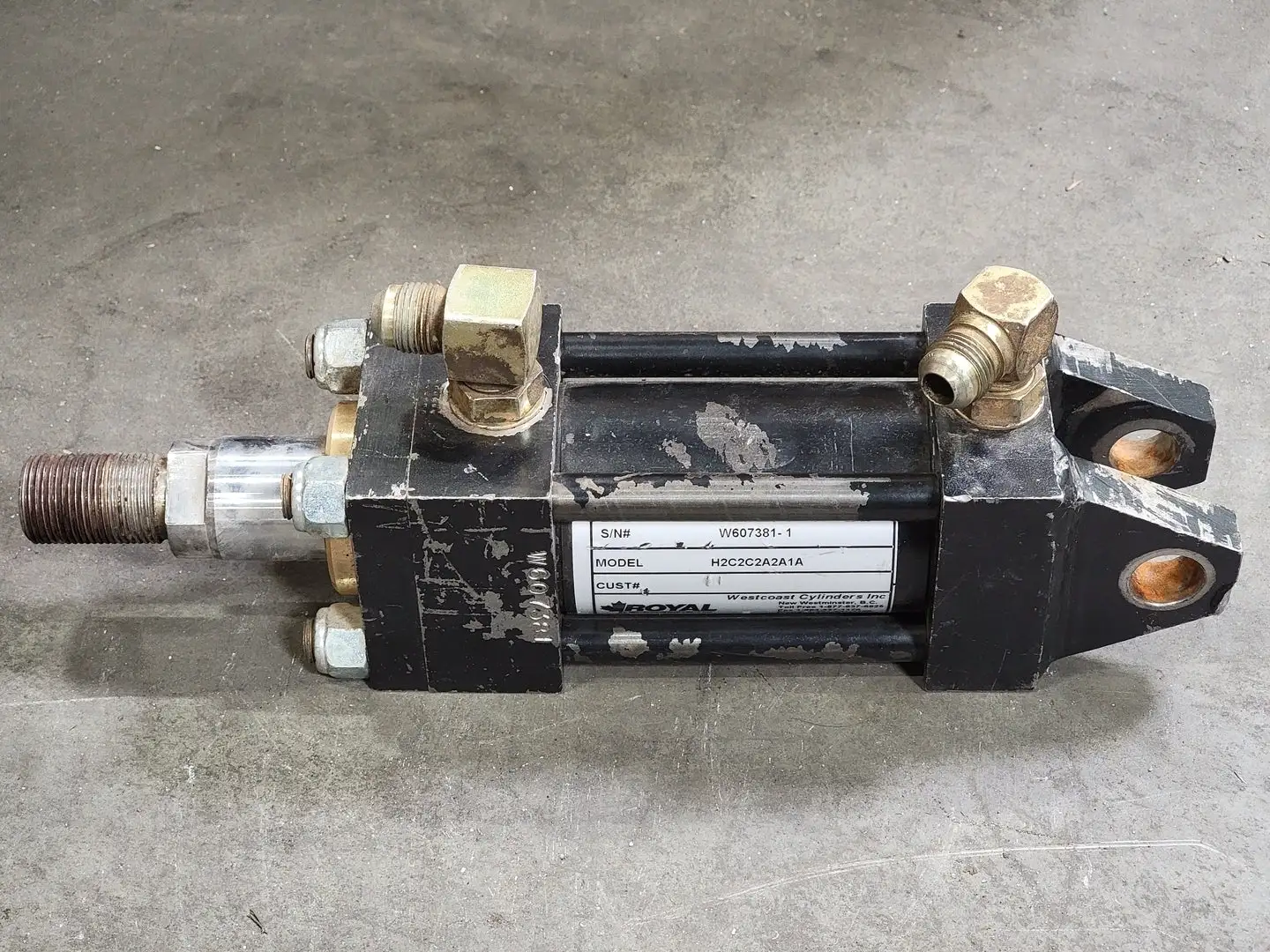 Used ROYAL ELECTRIC H2C2C2A2A1A Parts (Hydraulics and Pneumatics) British Columbia CA | Lenmark #266351