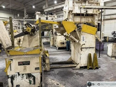 Used MECON 150OBTJ30 / 150CCRT Coil Feed Lines Michigan US | S & G Press and Machinery Sales #1352450