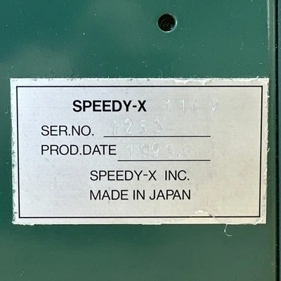 USED SPEEDY X SPEEDY X Micro Deposit Welder