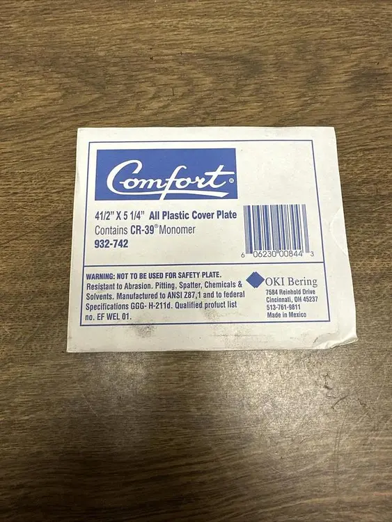 New | in-Stock COMFORT CR-39 Covers Ohio US | Surplus Asset Holdings #1249474