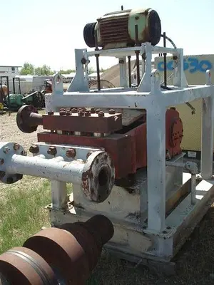 USED INGERSOLL RAND 4HS3 TRIPLEX PUMP