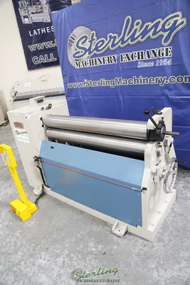 New | in-Stock BAILEIGH PR-403 Plate Bending Rolls including Pinch California US | Sterling Machinery Exchange #1465799