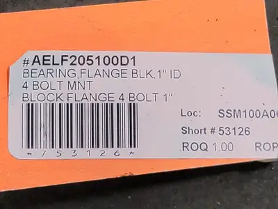 NEW NTN AELF205-100D1
