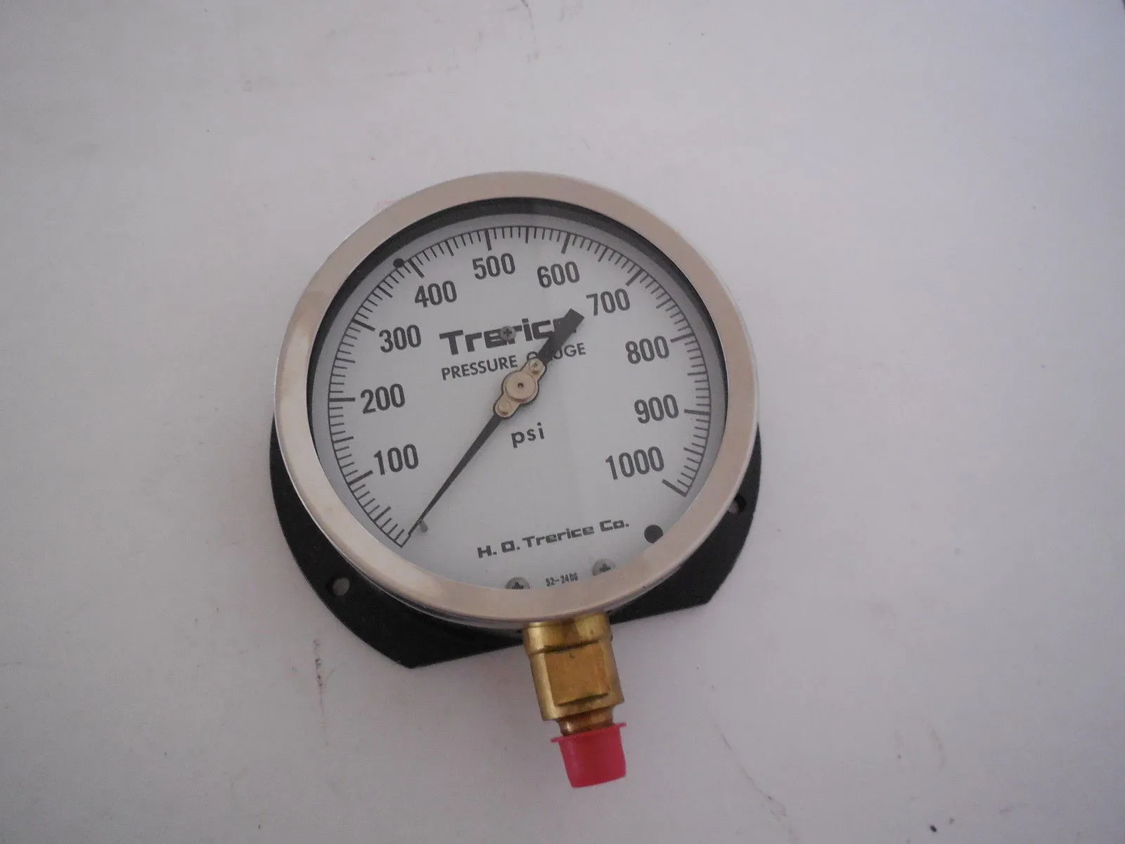 NEW TRERICE 600B PRESSURE GAUGE 4 1/2"