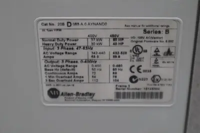 NEW NO BOX Allen-Bradley 20BD065A0AYNAND0 **Next Day Air Available STOCK H783