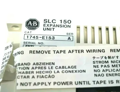 NEW ALLEN BRADLEY 1745-E153 PROGRAMMABLE CONTROLLER SER.A 1745E153