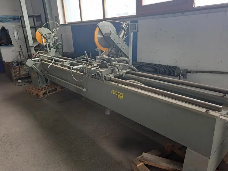 Used 1999 ALUMA LMSD 400 NORMA Double Miter Saws CZ | Amaron s.r.o. #1061728