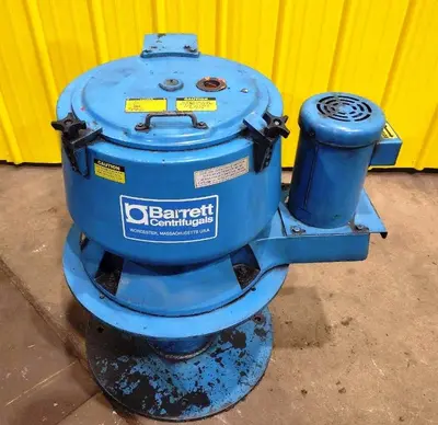 Barrett 225-F Clarifuge centrifuge, SS.