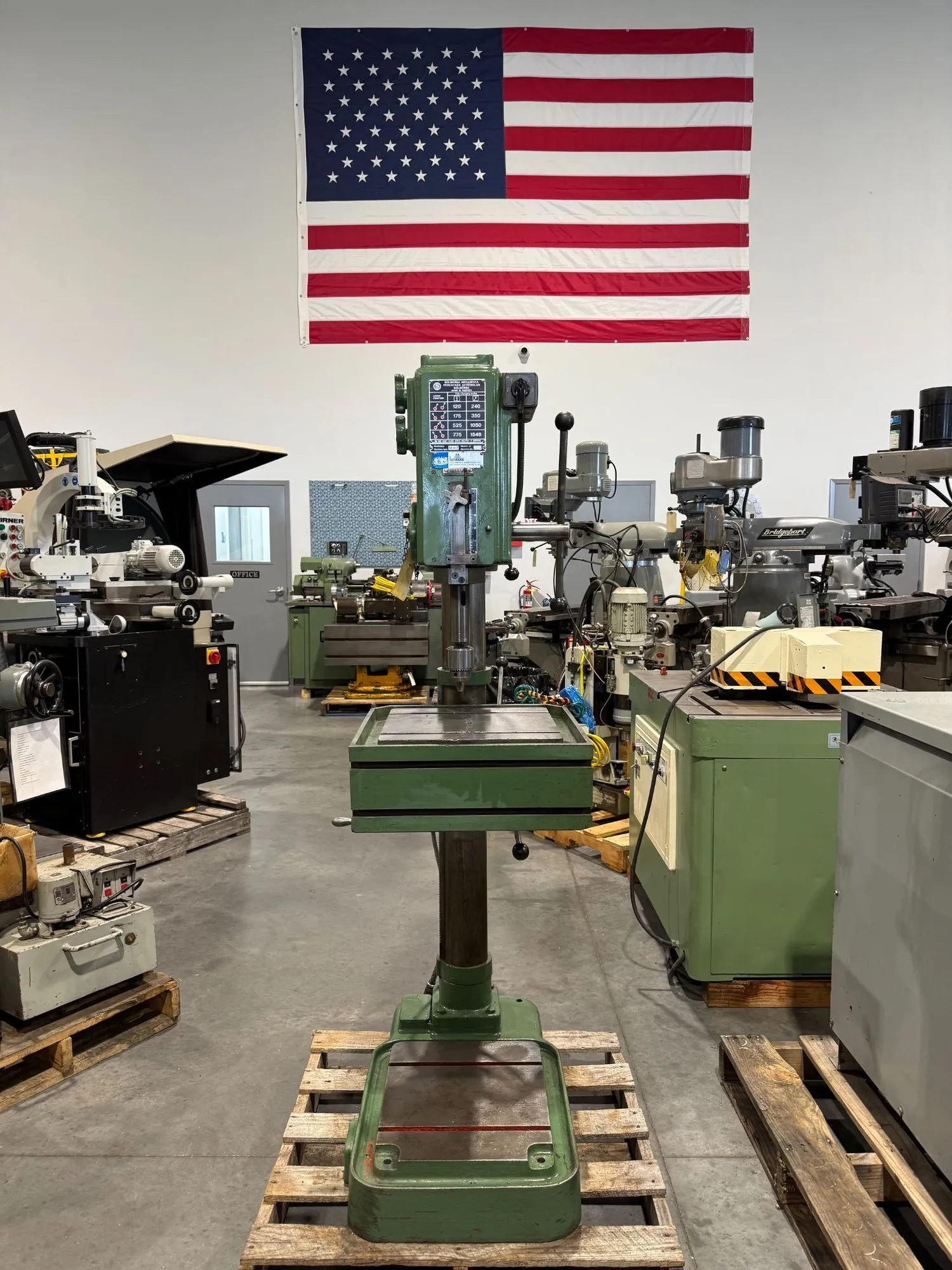 Used SOLBERGA SENR7 Heavy Duty & Sensitive Single Spindle Drills Florida US | GMT #1283337