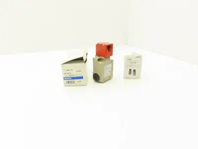 Omron D4BS-75FS Solenoid Interlock Limit Switch Safety Door 2A/400V