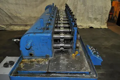 10 STAND X 8" TISHKEN ROLLFORMER 1.5" SHAFT