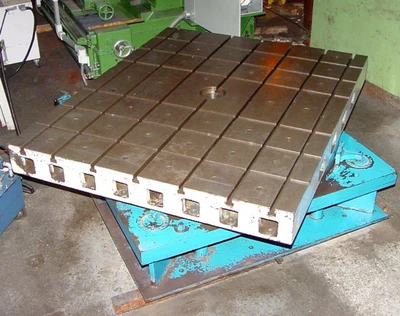 78"x96" GIDDINGS & LEWIS Airlift Rotary Table