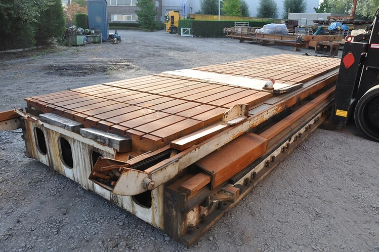 Used T-SLOT TABLE 8130 X 2030 MM Tables, Floor & Layout Plates BE | Apt International N.V #366552