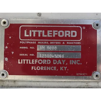 Used LITTLEFORD DAY INC KM8000 Batch Mixers West Virginia US | JM Industrial #1292272