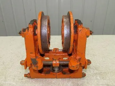 Cleveland Tramrail Underhung Bridge Crane End Truck ES Idler Head WA 5" Wheels