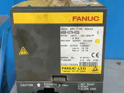 Used FANUC A06B6079H208 Servo Controller Parts Ohio US | HGR 24 #1345518