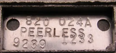 NEW PEERLESS 820-024A TRANSMISSION TORO 820024A