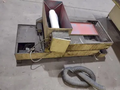 37" TIMESAVERS MODEL #137-1HDMW WET BELT GRINDER SANDER 20 HP : STOCK #19869