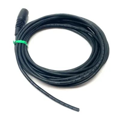USED CAROL, CAROLPRENE SINGLE ENDED 2-COND 2-PIN CONNECTOR CORDSET 18AWG