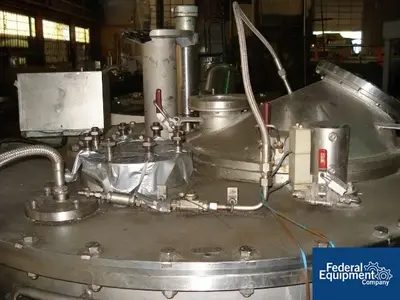 USED KraussMaffei 49" X 32" Krauss Maffei Basket Centrifuge, 316 S/S