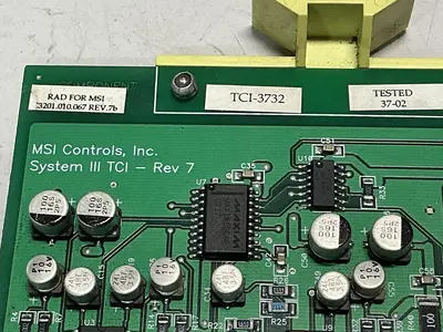 USED MSI CONTROLS C3201.010.067
