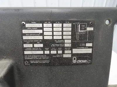 Used CROWN _UNKNOWN_ Forklift Attachments Indiana US | Arrow Industrial #1418075