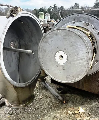 Heinkel HF 600.1 Inverting Filter centrifuge, Hastelloy C22.