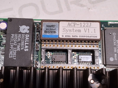 AVAL DATA ACP-122J PENTIUM II CPU MODULE WITH IBM DJSA-205 5GB HARD DRIVE